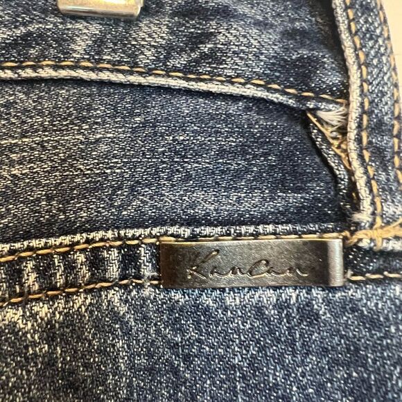 Kancan Finley High Rise Straight Leg Jeans 9/28  Style KC11238D - Picture 10 of 11
